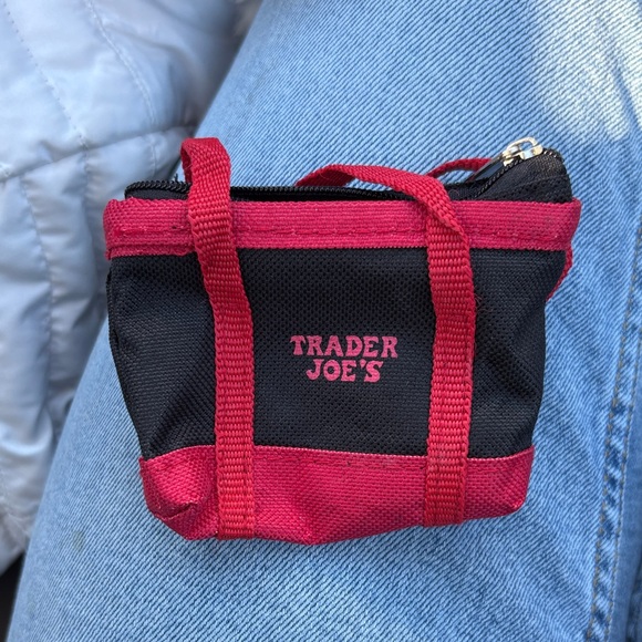 Trader Joe'S Handbags - Trader Joe's Black and Red Baby Bag